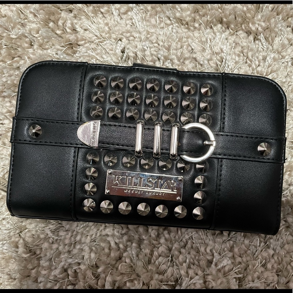 Killstar zipper wallet